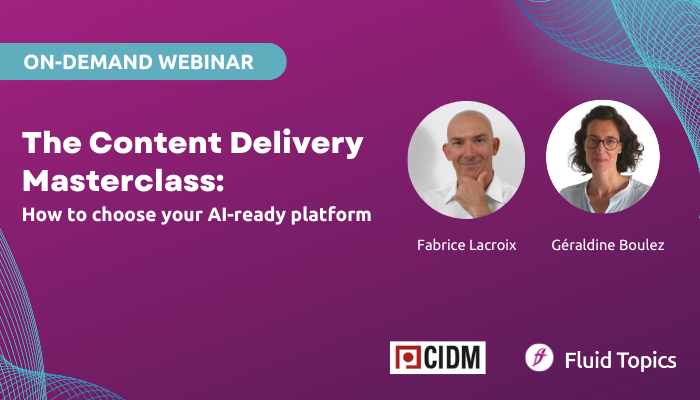 On Demand Webinar Content Delivery Platform Masterclass