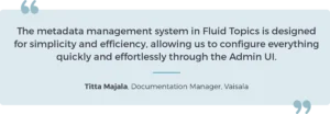 Metadata management client quote